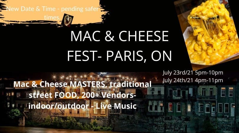 2021 Paris Mac&Cheese Fest Banner