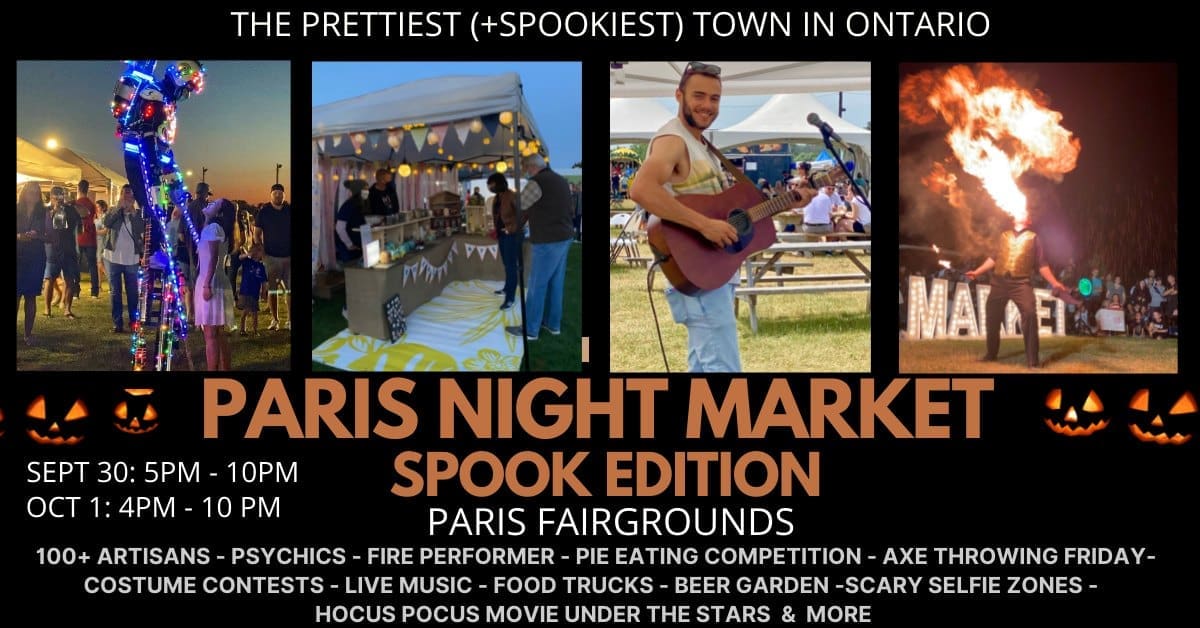 Paris Night Market Spook Edition Ad