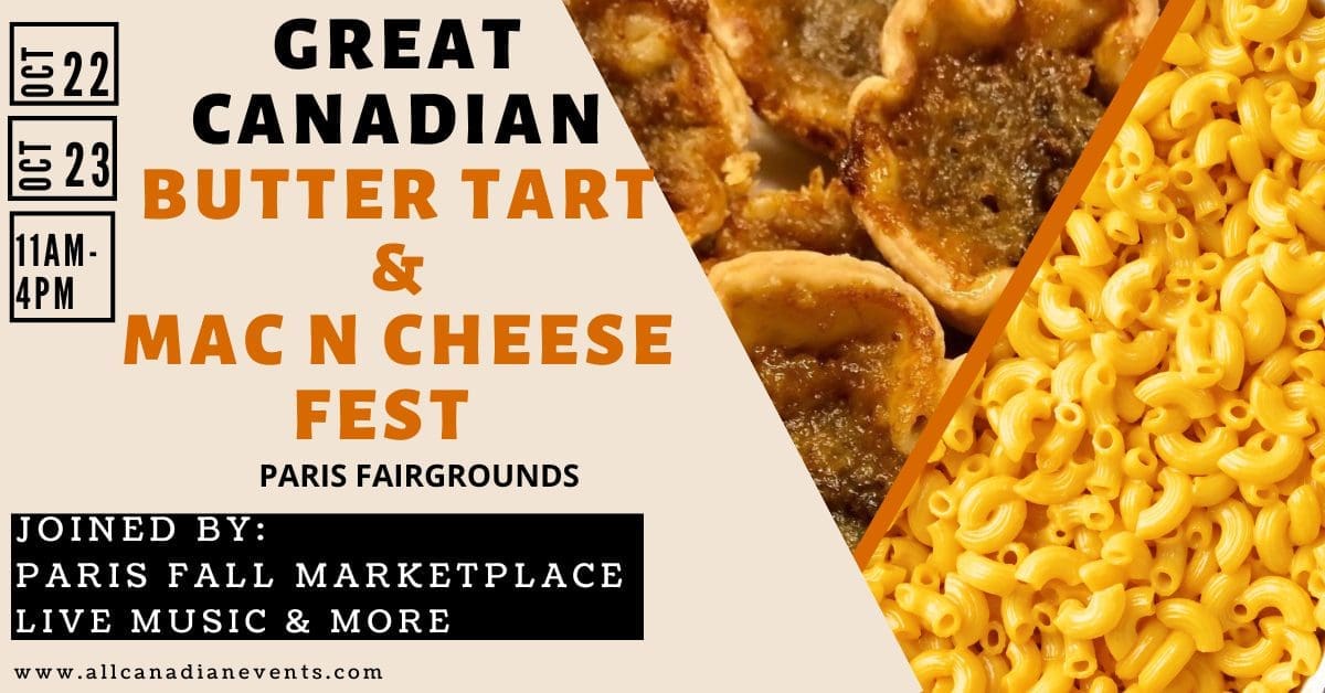 2022 Paris Butter Tart Fest Ad