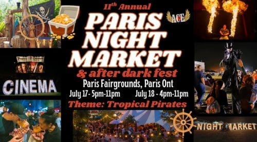2026 Paris Night Market - Summer Edition Banner
